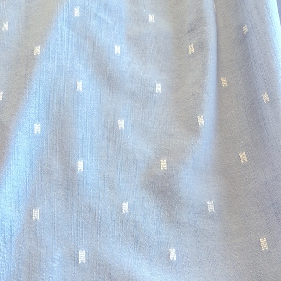 NWT St John’s Bay light blue blouse.  Size MT - Picture 4 of 5